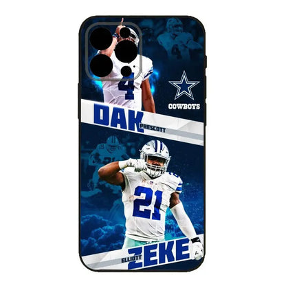 Dallas Cowboys Football Helmet Phone Case, NFL Fan Gift for iPhone 12–17 & Samsung Galaxy S22–S26