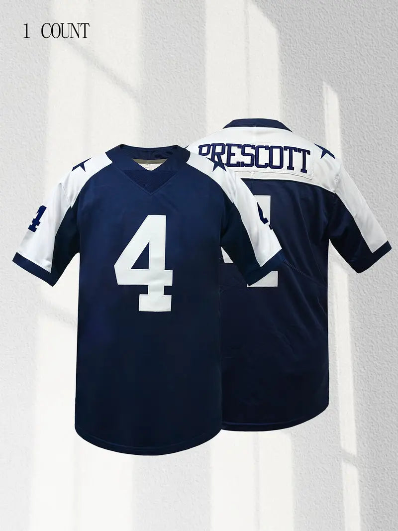 American Football Jersey Dallas Blue