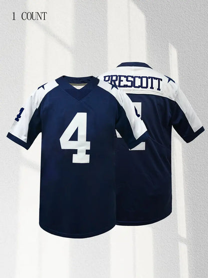 American Football Jersey Dallas Blue