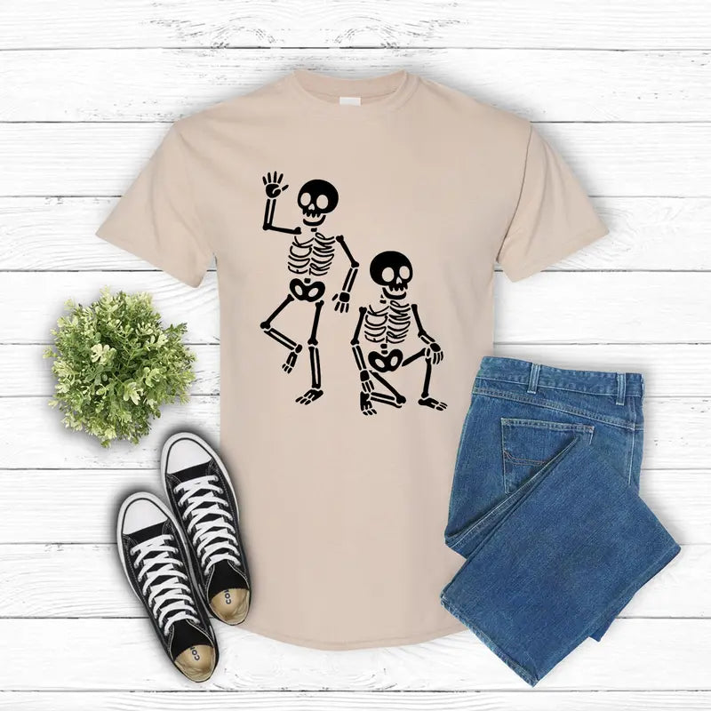 Subtle Skeletons Fk Trump Halloween Shirt