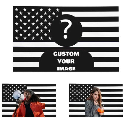 Cowgic Custom America Flag  Personalized Flags