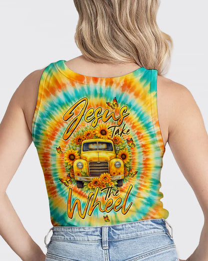 Cowgic Jesus Take The Wheel Women's All Over Print Shirt