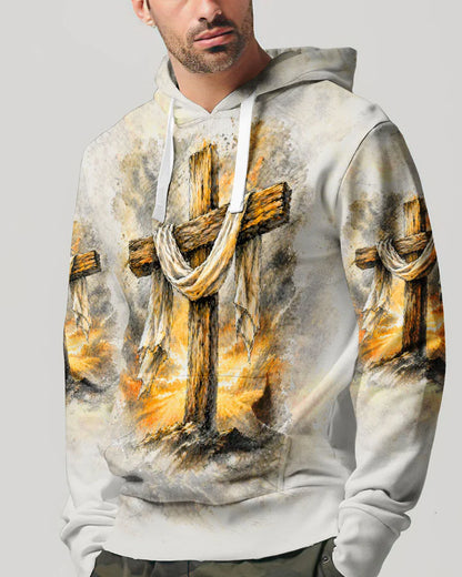 Cowgic I Can Do All Things Through Christ Lion Cross Men's All Over Print