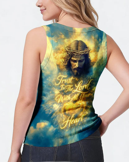 Cowgic Trust In The Lord With All Your Heart Women's All Over Print Shirt