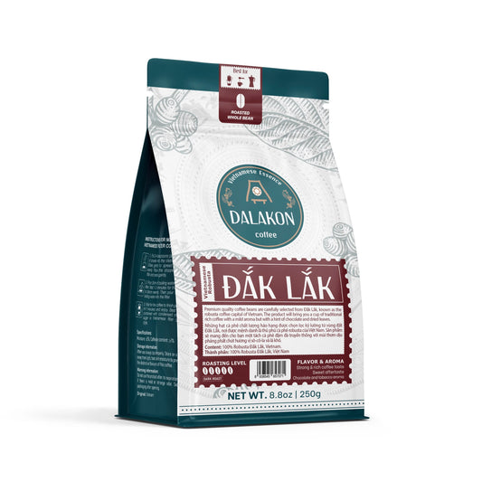 Roasted Coffee DALAKON Dak Lak 250g
