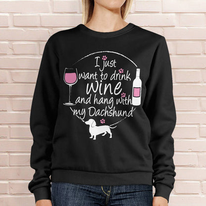 Dachshund, Wine & Chill