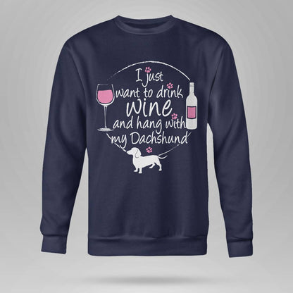 Dachshund, Wine & Chill