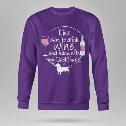 Dachshund, Wine & Chill