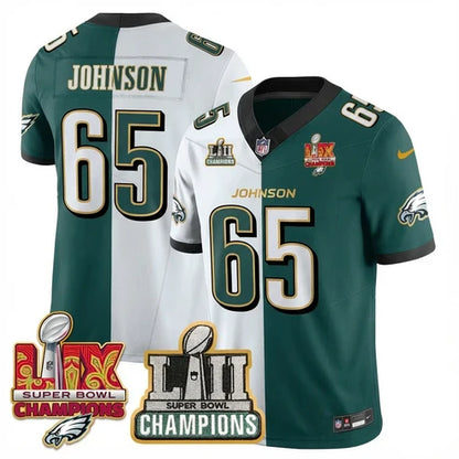 PHI LII-LIX Split S.Bowl Champions Gold Split Edition v1 Jersey