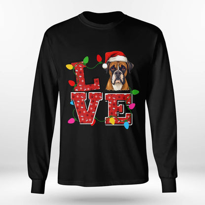 Boxer Christmas Love