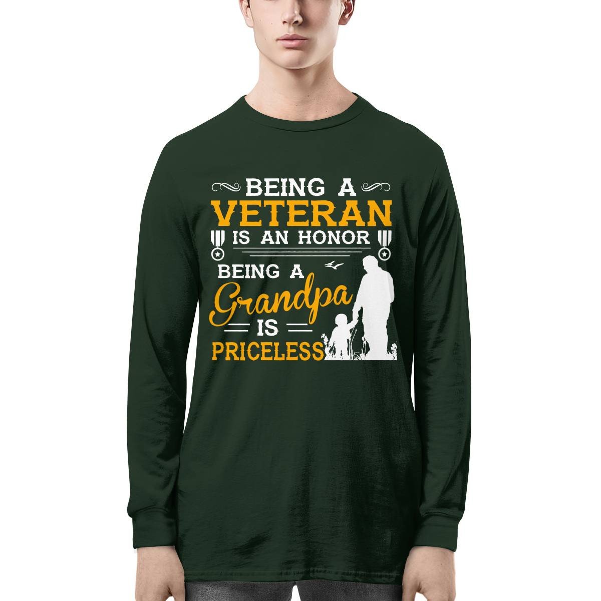 Veteran Being a Grandpa Is Priceless