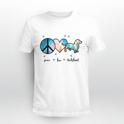 Dachshund Peace Love