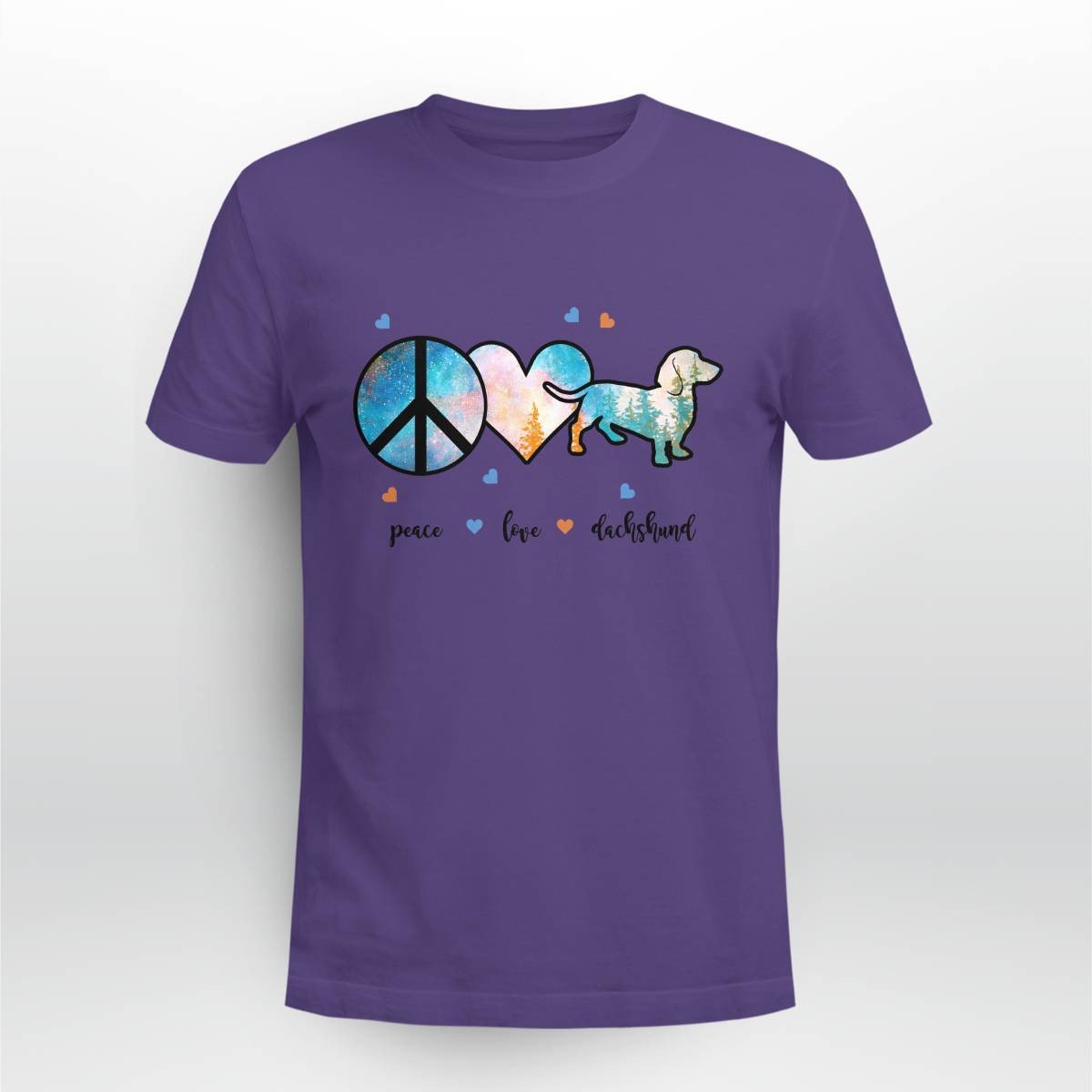 Dachshund Peace Love