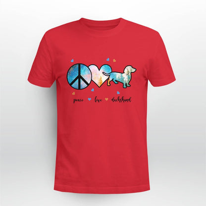 Dachshund Peace Love