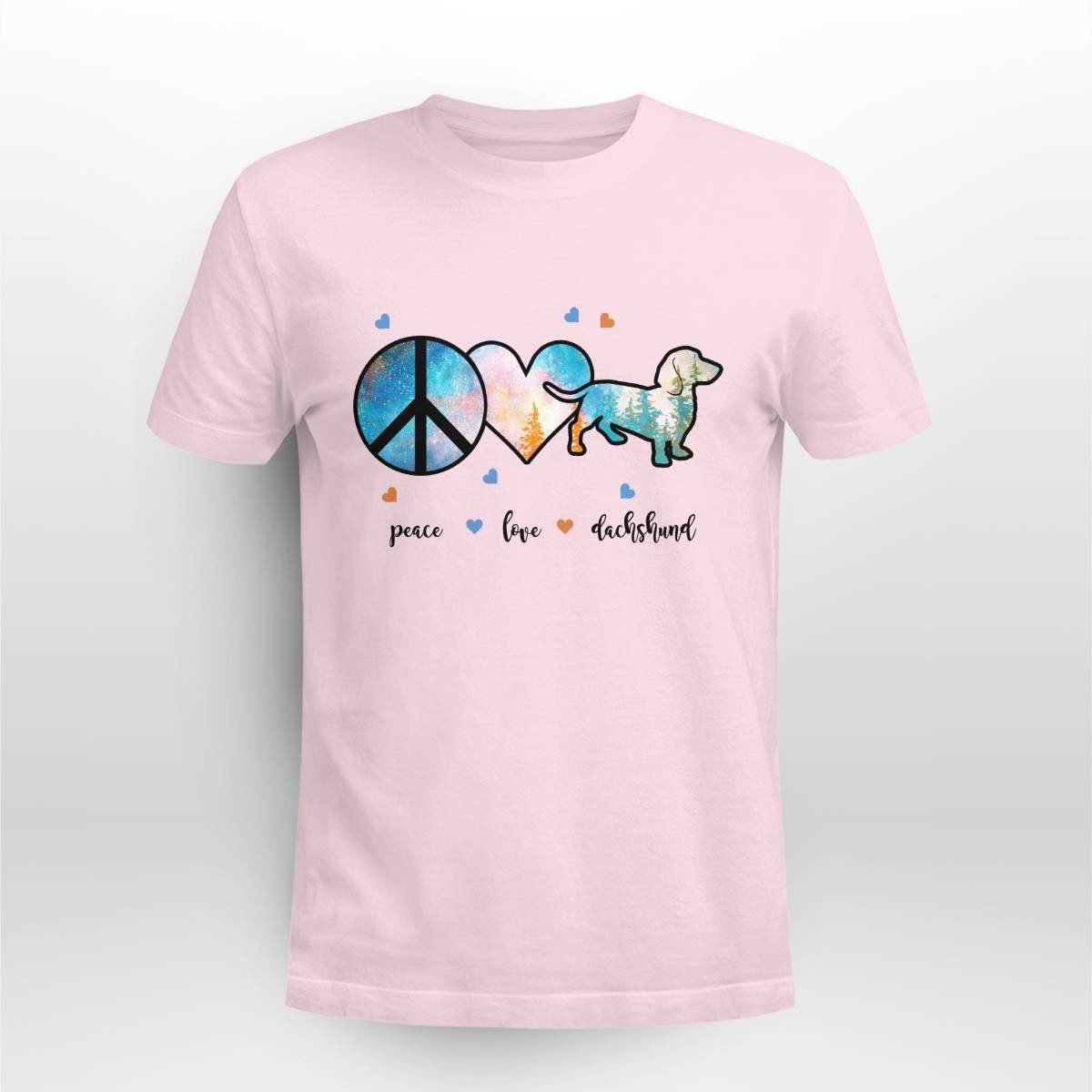 Dachshund Peace Love
