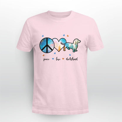 Dachshund Peace Love