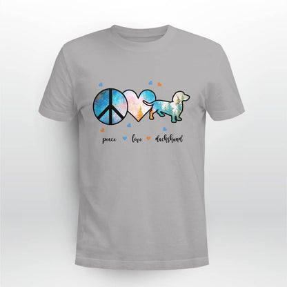 Dachshund Peace Love