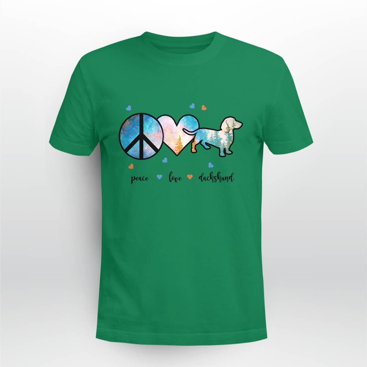 Dachshund Peace Love