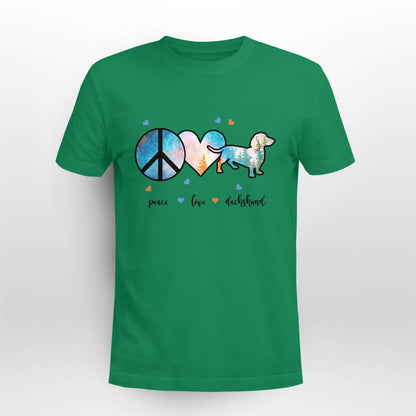 Dachshund Peace Love