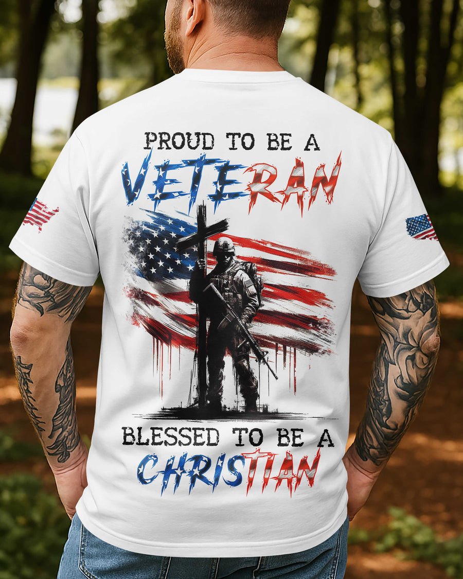 Proud To Be A Veteran AOP