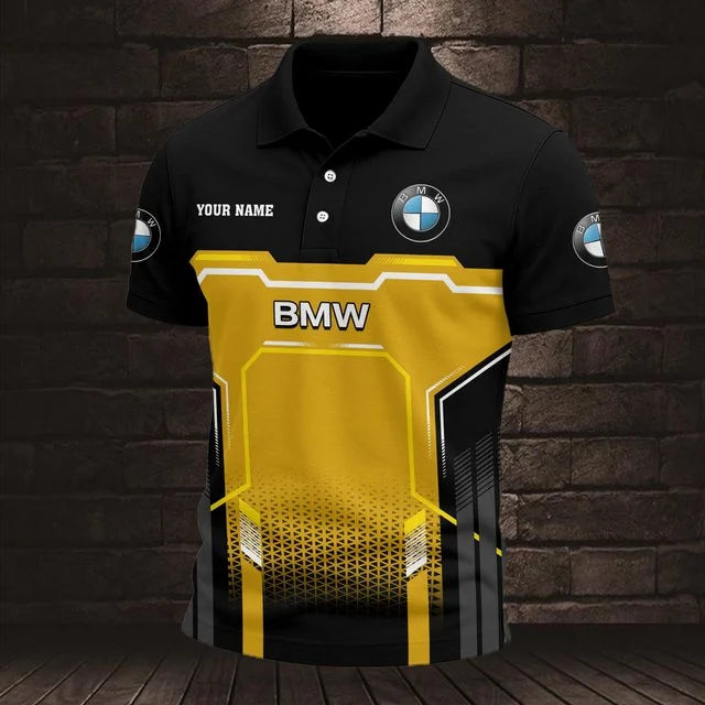 BMW 3D Polo Shirt v2 – Custom Name