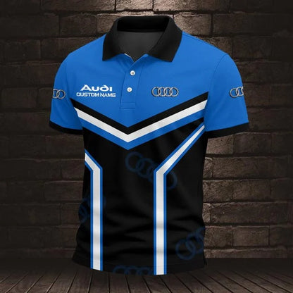 Audi 3D Polo Shirt – Custom Name