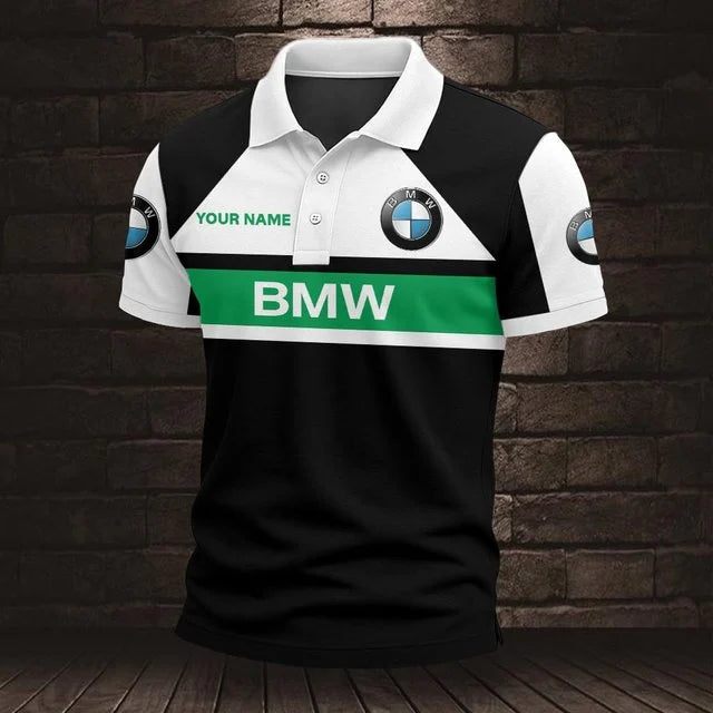 BMW 3D Polo Shirt – Custom Name