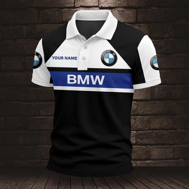 BMW 3D Polo Shirt – Custom Name