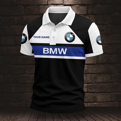 BMW 3D Polo Shirt – Custom Name