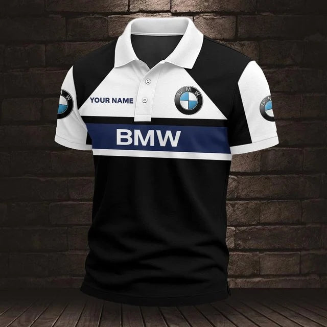 BMW 3D Polo Shirt – Custom Name