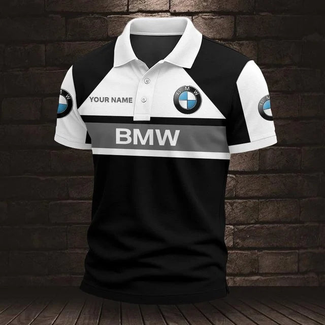 BMW 3D Polo Shirt – Custom Name