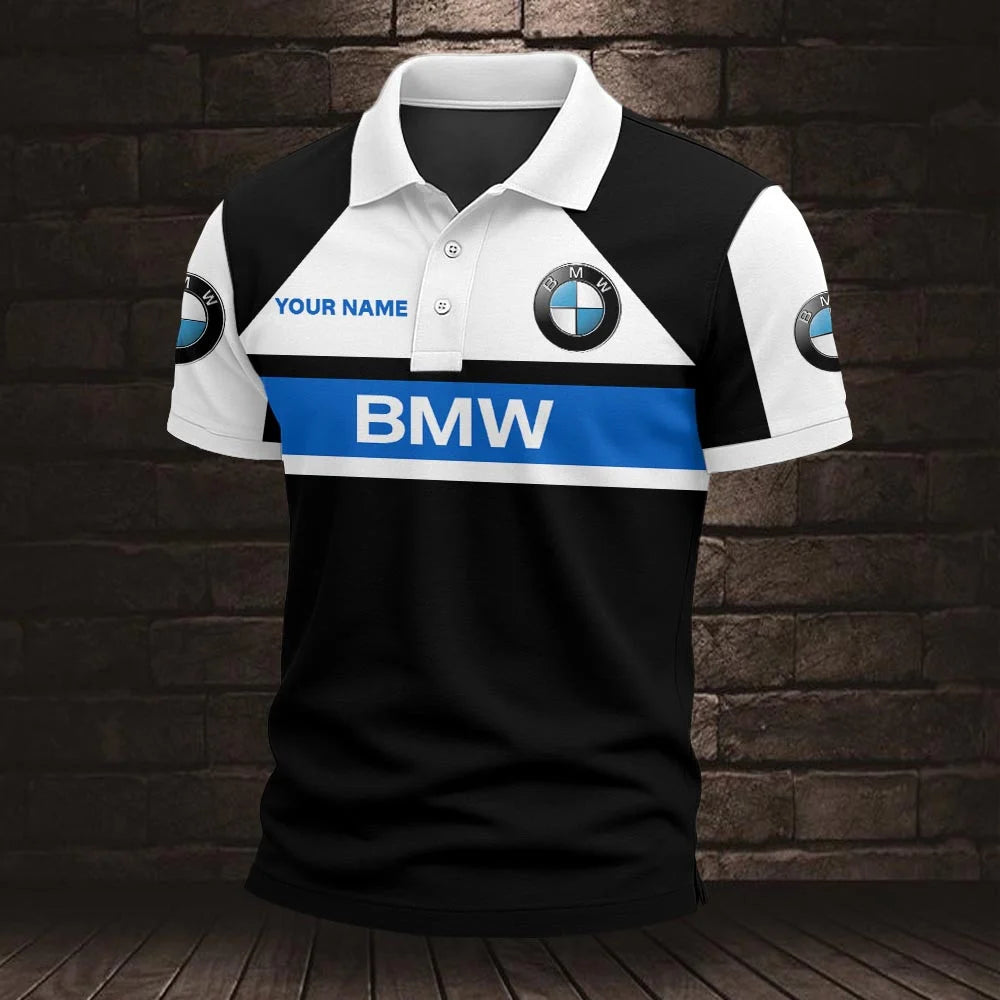 BMW 3D Polo Shirt – Custom Name