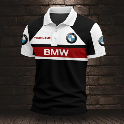 BMW 3D Polo Shirt – Custom Name
