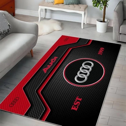 Audi Area Rug v2 – Luxury Car Logo Floor Mat