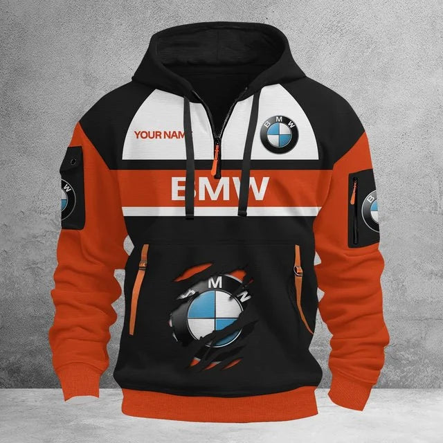 BMW Custom Quarter Zip Hoodie