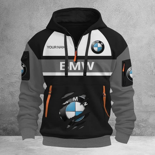 BMW Custom Quarter Zip Hoodie