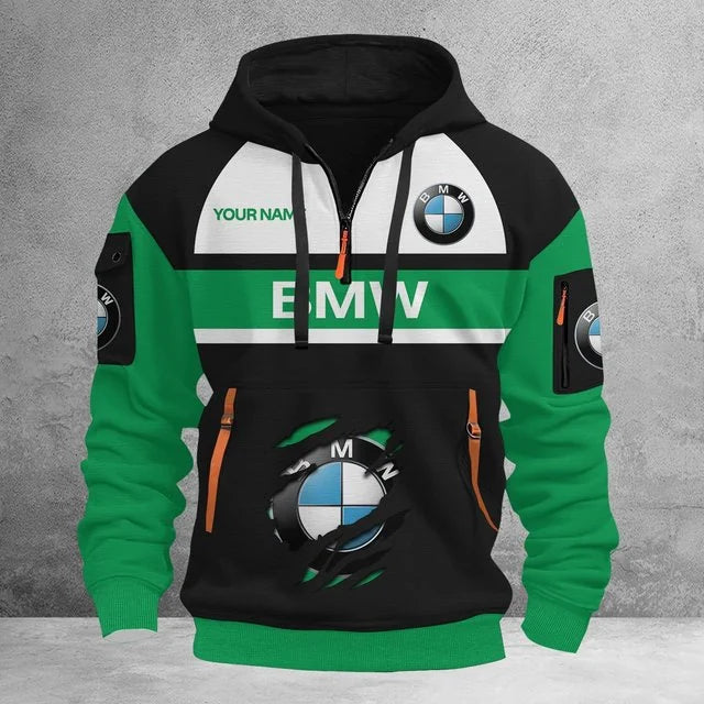 BMW Custom Quarter Zip Hoodie