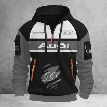 Audi Custom Quarter Zip Hoodie