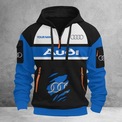 Audi Custom Quarter Zip Hoodie