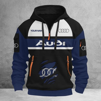 Audi Custom Quarter Zip Hoodie