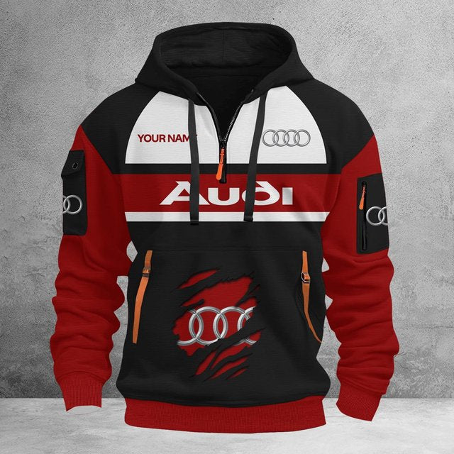 Audi Custom Quarter Zip Hoodie