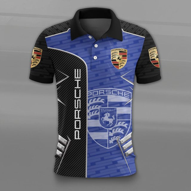 Porsche 3D Polo Shirt