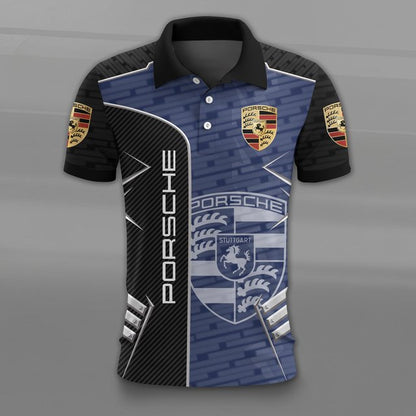 Porsche 3D Polo Shirt
