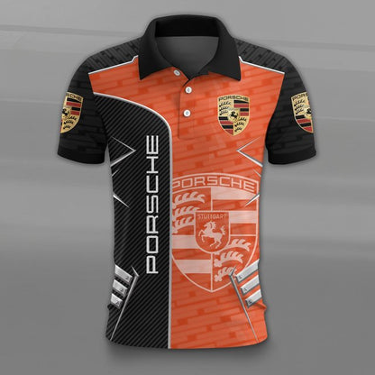 Porsche 3D Polo Shirt