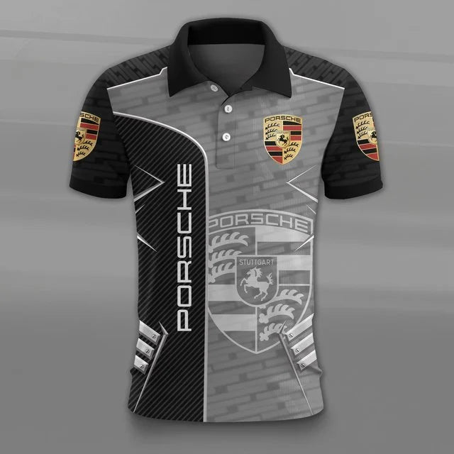 Porsche 3D Polo Shirt