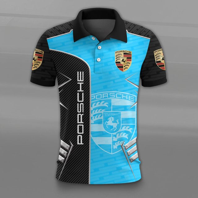 Porsche 3D Polo Shirt