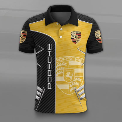 Porsche 3D Polo Shirt