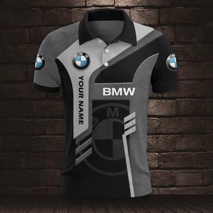 BMW 3D Polo Shirt v3 – Custom Name