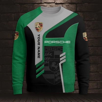Porsche v3 3D Polo Shirt – Custom Name