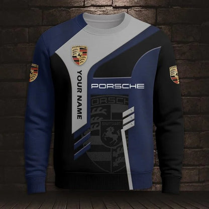Porsche v3 3D Polo Shirt – Custom Name